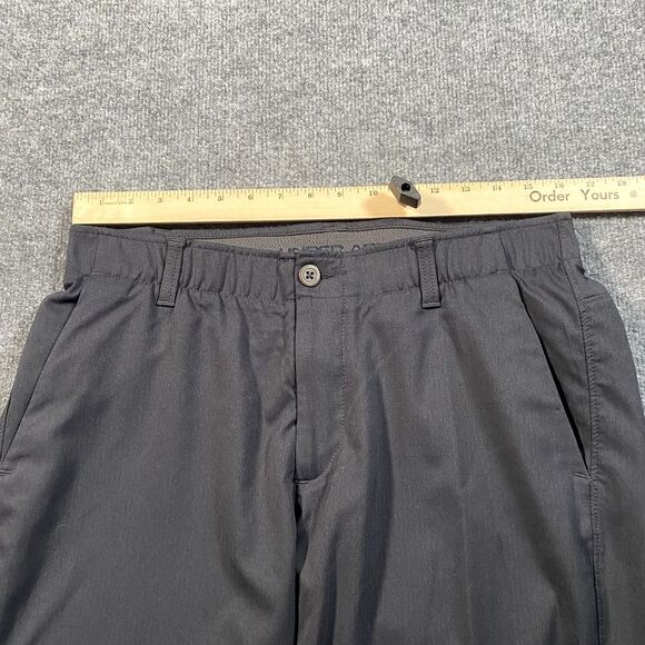 Under Armour The Showdown Pants Mens 34x32 Straight Leg Golf Gear Black - Picture 7 of 12